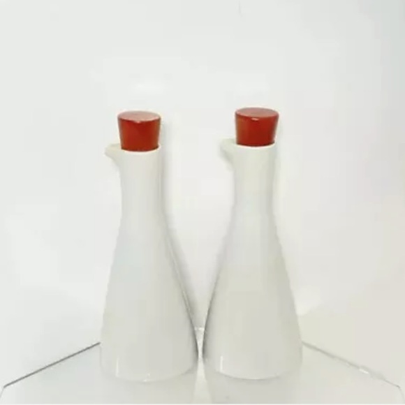 Elite Fine China Marumi Oil & Vinegar Bottle Made In Japan Mid Century Modern - Picture 2 of 6